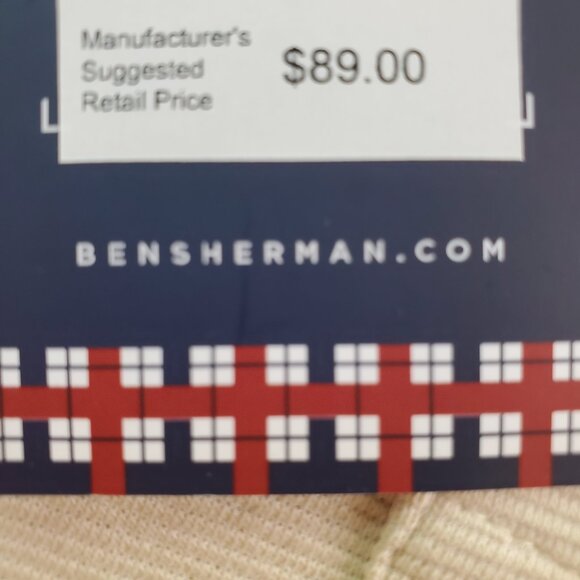 NWT BEN SHERMAN Men's Cotton Blend Knit Short Sleeve Button Down Casual Shirt - Picture 8 of 12